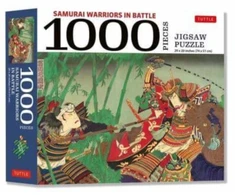 KNYGA Tuttle Samurai Warriors in Battle- 1000 Piece Jigsaw Puzzle