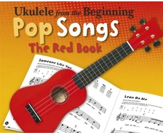 KNYGA Varios Ukulele From The Beginning Pop Songs (Raudona Book)