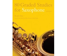 KNYGA Various 80 Graded Studies for Saxophone Book One