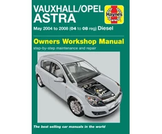 KNYGA Vauxhall/Opel Astra Diesel (May 04 - 08) Haynes Repair Manual