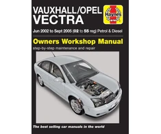 KNYGA Vauxhall/Opel Vectra Petrol &amp; Diesel (June 02 - Sept 05) Haynes Repair Manual
