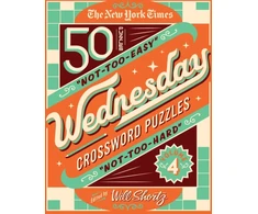 KNYGA Will Shortz 50 Not-too-easy, Not-too-hard Crossword Puzzles