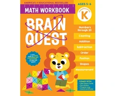 KNYGA Workman Publishing Brain Quest Math Workbook: Kindergarten
