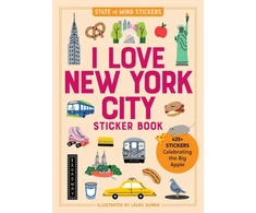 KNYGA Workman Publishing I Love New York City Sticker Book