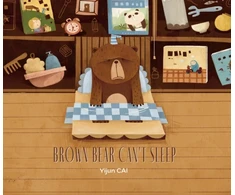 KNYGA Yijun Cai Brown Bear Can't Sleep