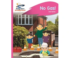 KNYGA Zoe Clarke Reading Planet - No Gas! - Rožinė A: Rocket Phonics