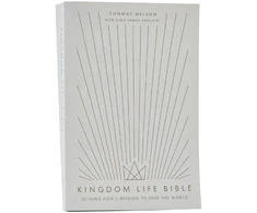 KNYGA Zondervan Kingdom Life Bible: Joining God's Mission to Save the World (NKJV, Softcover, Raudona Letter, Comfort Print)