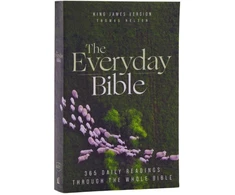 KNYGA Zondervan KJV, The Everyday Bible, Paperback, Raudona Letter, Comfort Print