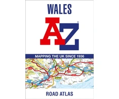 KNYGA A Z Maps Wales A-Z Road Atlas