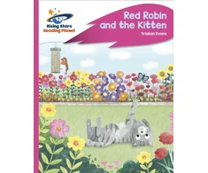 KNYGA Abigail Steel Reading Planet - Raudona Robin and the Kitten - Rožinė C: Rocket Phonics