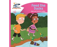 KNYGA Adam Guillain Reading Planet - Feed the Ducks - Rožinė B: Comet Street Kids