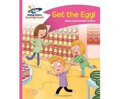 KNYGA Adam Guillain Reading Planet - Get the Egg! - Rožinė B: Comet Street Kids