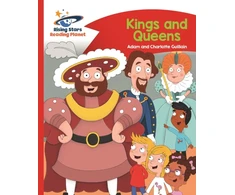 KNYGA Adam Guillain Reading Planet - Kings and Queens - Raudona B: Comet Street Kids