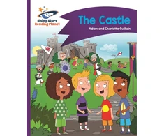 KNYGA Adam Guillain Reading Planet - The Castle - Violetinė: Comet Street Kids