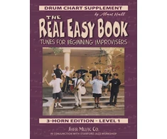 KNYGA Alan Hall Real Easy Book Vol.1 (Drum Chart)