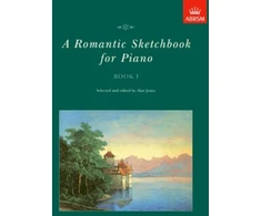 KNYGA Alan Jones Romantic Sketchbook for Piano, Book I