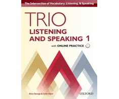 KNYGA Alice Savage Trio Listening and Speaking: Level 1: Student Book Pack with Online Practice