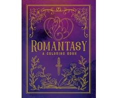 KNYGA Ana Bidault Romantasy Coloring Book