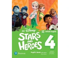 KNYGA Anna Osborn My Disney Stars and Heroes British Edition Level 4 Pupil's Book with eBook and Digital Activities