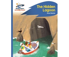 KNYGA Anne Glennie Reading Planet - The Hidden Lagoon - Mėlyna: Rocket Phonics
