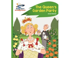 KNYGA Anne Glennie Reading Planet - The Queen's Garden Party - Žalias: Rocket Phonics