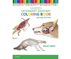 KNYGA Baljit Singh Veterinary Anatomy Coloring Book