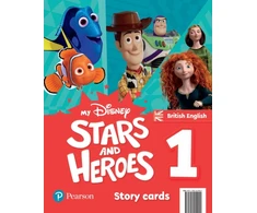 KNYGA Bookshop My Disney Stars and Heroes British Edition Level 1 Story Cards