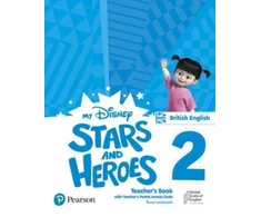 KNYGA Bookshop My Disney Stars and Heroes British Edition Level 2 Teacher's Book with eBooks and Digital Resources