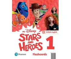KNYGA Bookshop My Disney Stars and Heroes British Edition Level 1 Flashcards