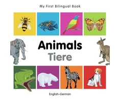 KNYGA Bookshop My First Bilingual Book - Animals (English-German)
