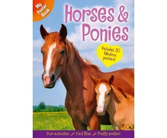 KNYGA Bookshop My Poster Book: Horses &amp; Ponies