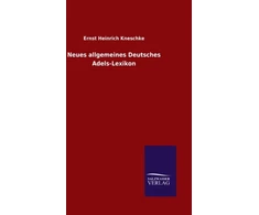 KNYGA Bookshop Neues allgemeines Deutsches Adels-Lexikon