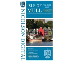 KNYGA Bookshop Nicolson Digital Isle of Mull Tourist Map
