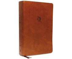 KNYGA Bookshop NKJV, Spirit-Filled Life Bible, Third Edition, Leathersoft, Brown, Raudona Letter, Comfort Print