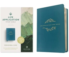 KNYGA Bookshop NLT Life Application Study Bible, Third Edition, Teal
