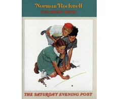 KNYGA Bookshop Norman Rockwell Colouring Book