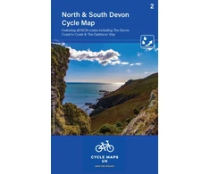 KNYGA Bookshop North and South Devon Cycle Map 2
