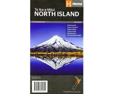 KNYGA Bookshop North Island New Zealand Map