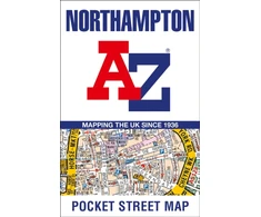 KNYGA Bookshop Northampton A-Z Pocket Street Map