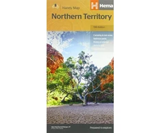 KNYGA Bookshop Northern Territory Handy Map