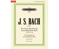 KNYGA Bookshop Notebooks for Anna Magdalena Bach 1722 &amp; 1725