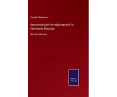 KNYGA Bookshop Oesterreichische Vierteljahresschrift fur Katholische Theologie