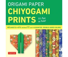 KNYGA Bookshop Origami Paper - Chiyogami Prints - 6 3/4" - 48 Sheets