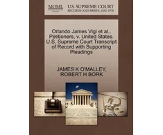 KNYGA Bookshop Orlando James Vigi Et Al., Petitioners, V. United States. U.S. Supreme Court Transcript of Record with Supporting Pleadings