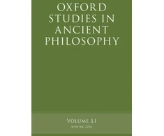KNYGA Bookshop Oxford Studies in Ancient Philosophy, Volume 51
