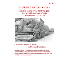 KNYGA Bookshop Panzer Tracts No.19-1: Beutepanzer