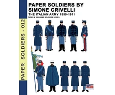KNYGA Bookshop Paper Soldiers by Simone Crivelli - The Italian army 1859-1911