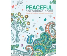 KNYGA Bookshop Peaceful Colouring Book
