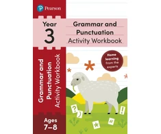 KNYGA Bookshop Pearson Learn at Home Grammar &amp; Punctuation Activity Workbook Year 3