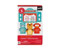 KNYGA Bookshop Petit Friends Finger Puppet Set